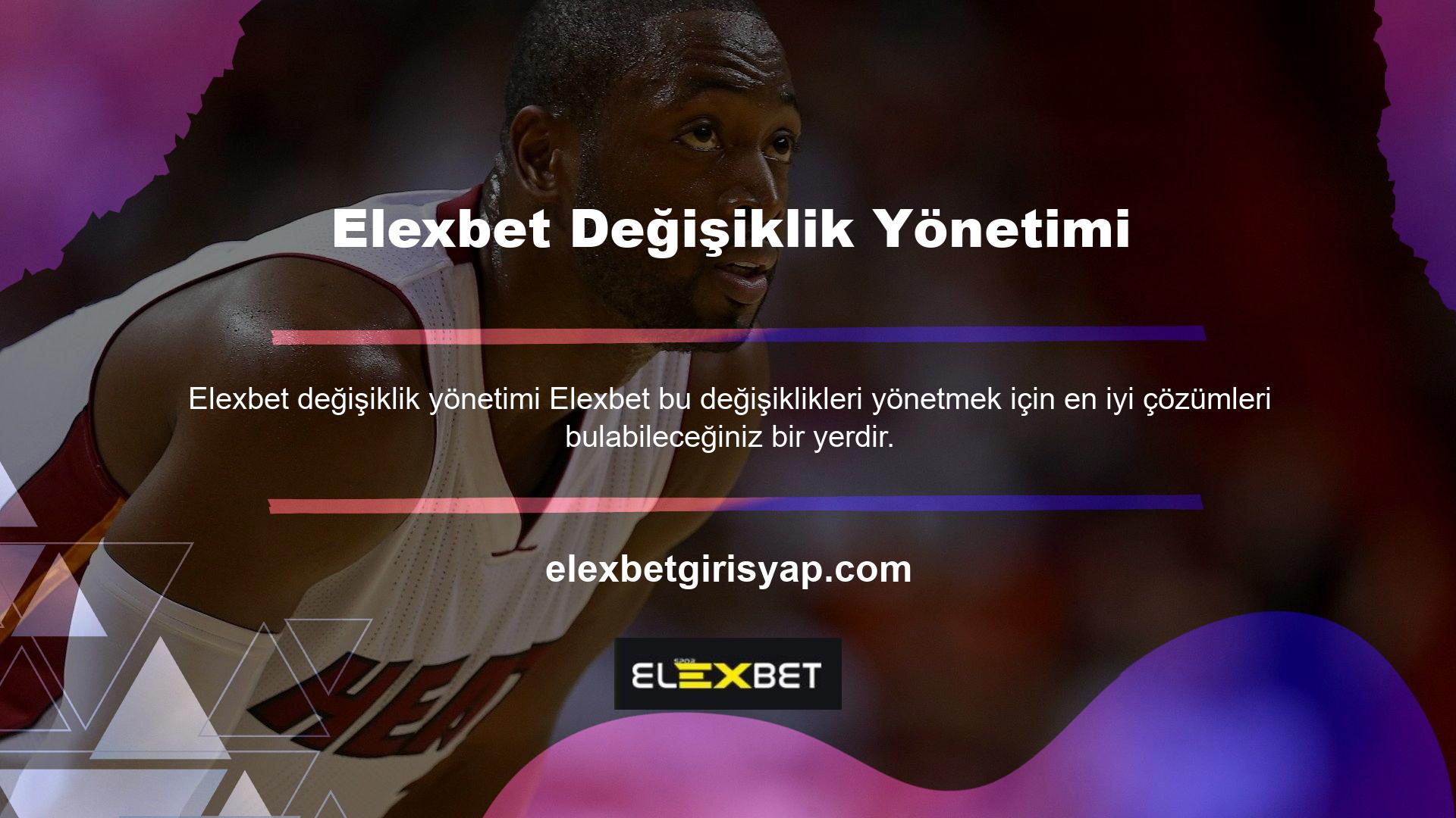 Elexbet kullanıcıları mevcut oturum açma adresi hakkında bilgilendirildi, böylece kolayca erişebilirsiniz